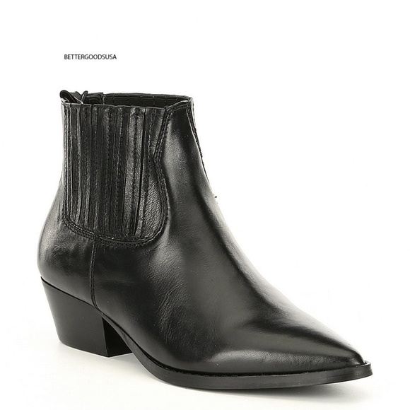 black western chelsea boots